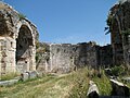 Ruinas de las termas.