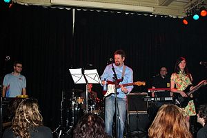The band playing at the Paradiso, Amsterdam, 2006