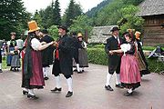 Schwarzwälder Tracht worn by people from Furtwangen