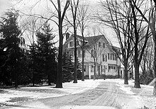 East Avenue (Rochester) home of BR&P president, William Noonan
