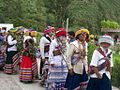 Danseurs Wititi à Chivay dans la vallée de Colca au Pérou.