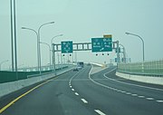 雾峰交流道，台74线快速公路终点。