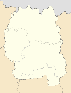Novohuivynske is located in Zhytomyr Oblast