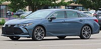 2019 Toyota Avalon XSE (GSX50; pre-facelift, US)