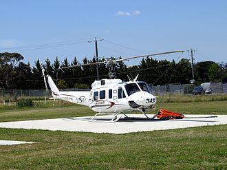 Aeropower Bell 212 Eagle Single with helicopter bucket