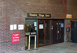 The Barbican Centre stage door