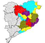 Mappa della diocesi