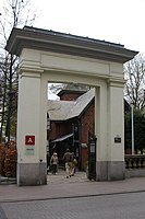 Porta d'ingresso all'orto botanico