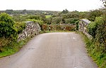 Bridge over the long-closed railway near Mithian