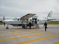 Cessna 208B (F-GJFI) qui assurait la liaison Lorient-Belle-Ile-En-Mer entre 1991 et 2001.