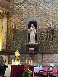 Sculpture of Saint Francis of Assisi in the Choir