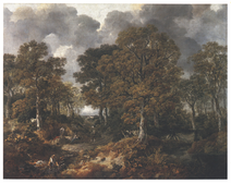 Cornard Wood, near Sudbury, Suffolk (1748), National Gallery