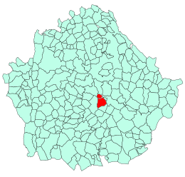 Olmeda del Rey – Mappa