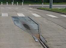 Une plaque de droppage installée au terminus d'Essey Mouzimpré.