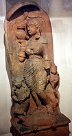 Gupta period terracotta Yamuna, pair to the Ganga above