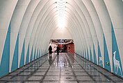 Corridor of Tian Cun station