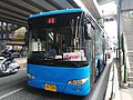 King Long XMQ6106CNG bus in Bangkok, Thailand
