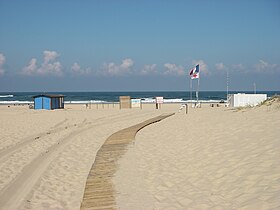 Plage surveillée de La Salie