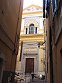 Façade de l’église du Gesù de Nice