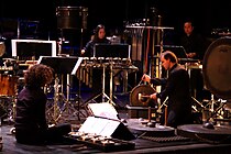 Les Percussions de Strasbourg en concert, le 2 avril 2013.