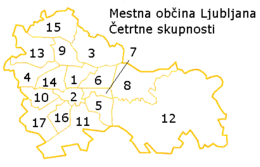 Distretto di Posavje – Mappa