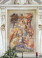 Deposizione, 1580-82, affresco e stucchi