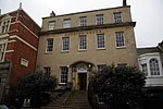 The Mansion House and attached forecourt railings