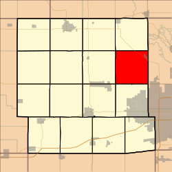 Location in Dallas County