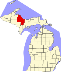 Marquette County is in the north central Upper Peninsula of Michigan