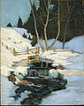 Maurice Cullen, La Fonte des neiges, 1930