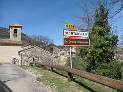 Montaulieu in Drôme provençale.