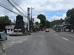 National Road, Cagsawa