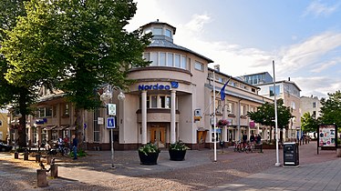 Nordea bank office in Mariehamn.