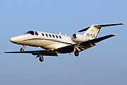 セスナ社のCessna CitationJet/M2（1991年4月から2017年7月時点までで2000機製造。現在も製造。）