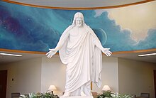 Thorvaldsen's Christus statue in the Oakland California Temple Visitors' Center.