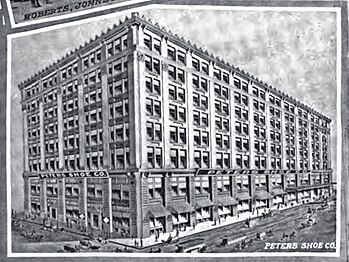 Peters Shoe Co Building, St. Louis, 1901