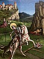 St.George by the Master of Sierentz. (1440–1450)