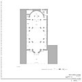 Plan de l'église de de San Bartolomeo.