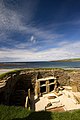 Image 9Skara Brae is a stone-built Neolithic settlement, located on the Bay of Skaill on the west coast of Mainland, the largest island in the Orkney archipelago. It consists of eight clustered houses, and was occupied from roughly 3180 BCE–2500 BCE. Europe's most complete Neolithic village, Skara Brae gained UNESCO World Heritage Site status as one of four sites making up "The Heart of Neolithic Orkney".