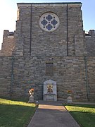 Exterior, basilica rear