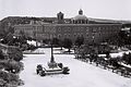 Le couvent de Stella Maris sous la neige en 1934