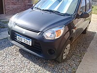 2016 Suzuki Alto 800 (Uruguay; first facelift)