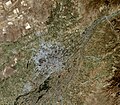 Image 50Tashkent and vicinity, satellite image Landsat 5, 2010-06-30 (from Tashkent)
