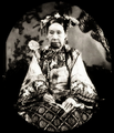 Photograph of the Empress Dowager Cixi, who ruled China (de facto) for over 40 years, c. 1900-08