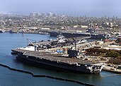 Carl Vinson, Nimitz and Ronald Reagan at North Island Naval Air Station