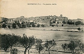 Côté est, 1905.