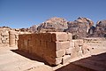 Wadi Rum, les ruines du temple nabatéen