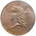 1/2 cent. Liberty Cap (A/). (1794 a 1797) [21]