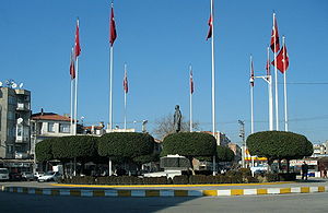 Praça do centro de Akhisar