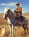 Shepherd in Montana in 1942